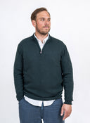 Otto Knitted Zip Sweater