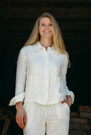 Hailey Linen Jacket