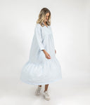 Addison Flounce Linen Dress