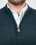 Otto Knitted Zip Sweater